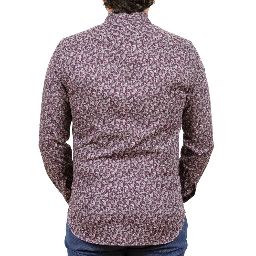 Poggianti Camicia fantasia in flanella collo italiano Vendita Economica