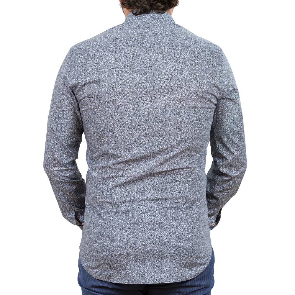 Poggianti Camicia fantasia floreale collo piccolo Grande vendita