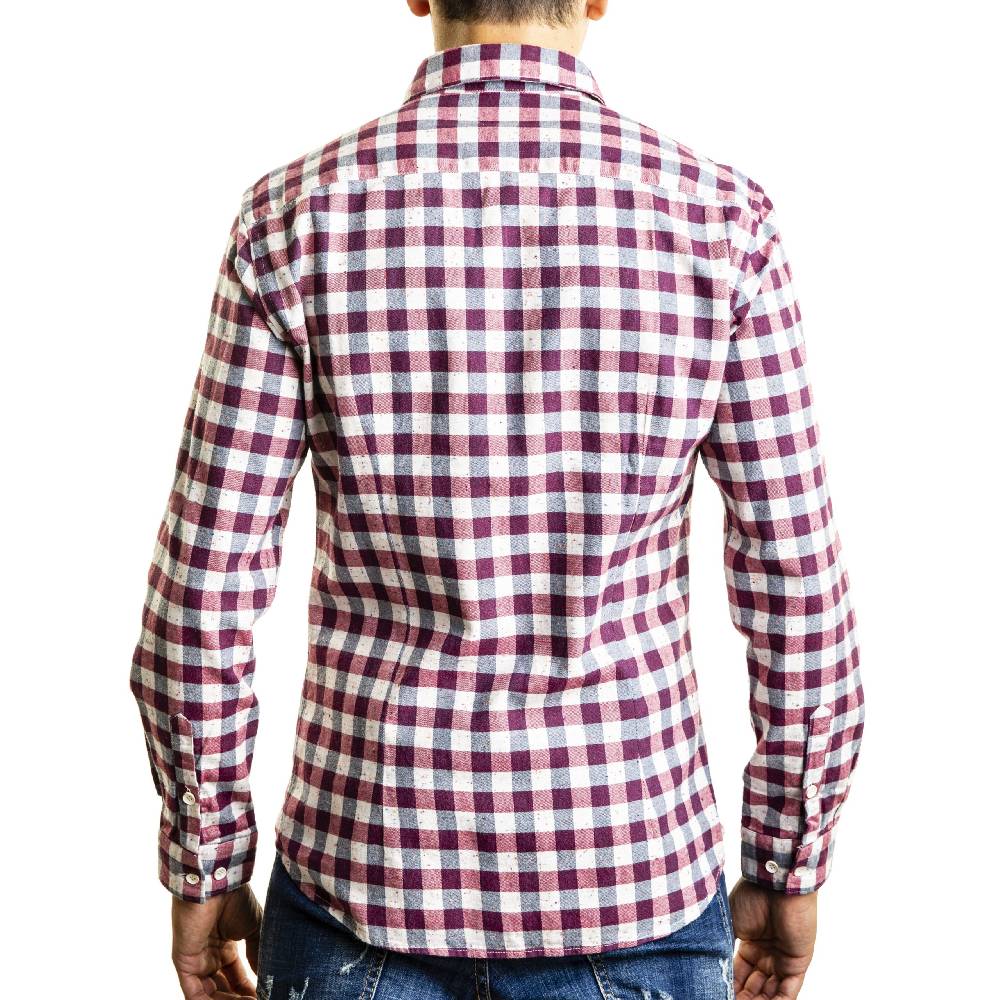 Poggianti Camicia Quadri in flanella Fornitura limitata