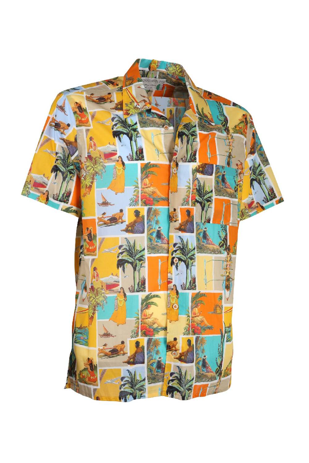 Poggianti Camicia uomo spring summer 24 OLENA-58-154 Offerta Pasqua