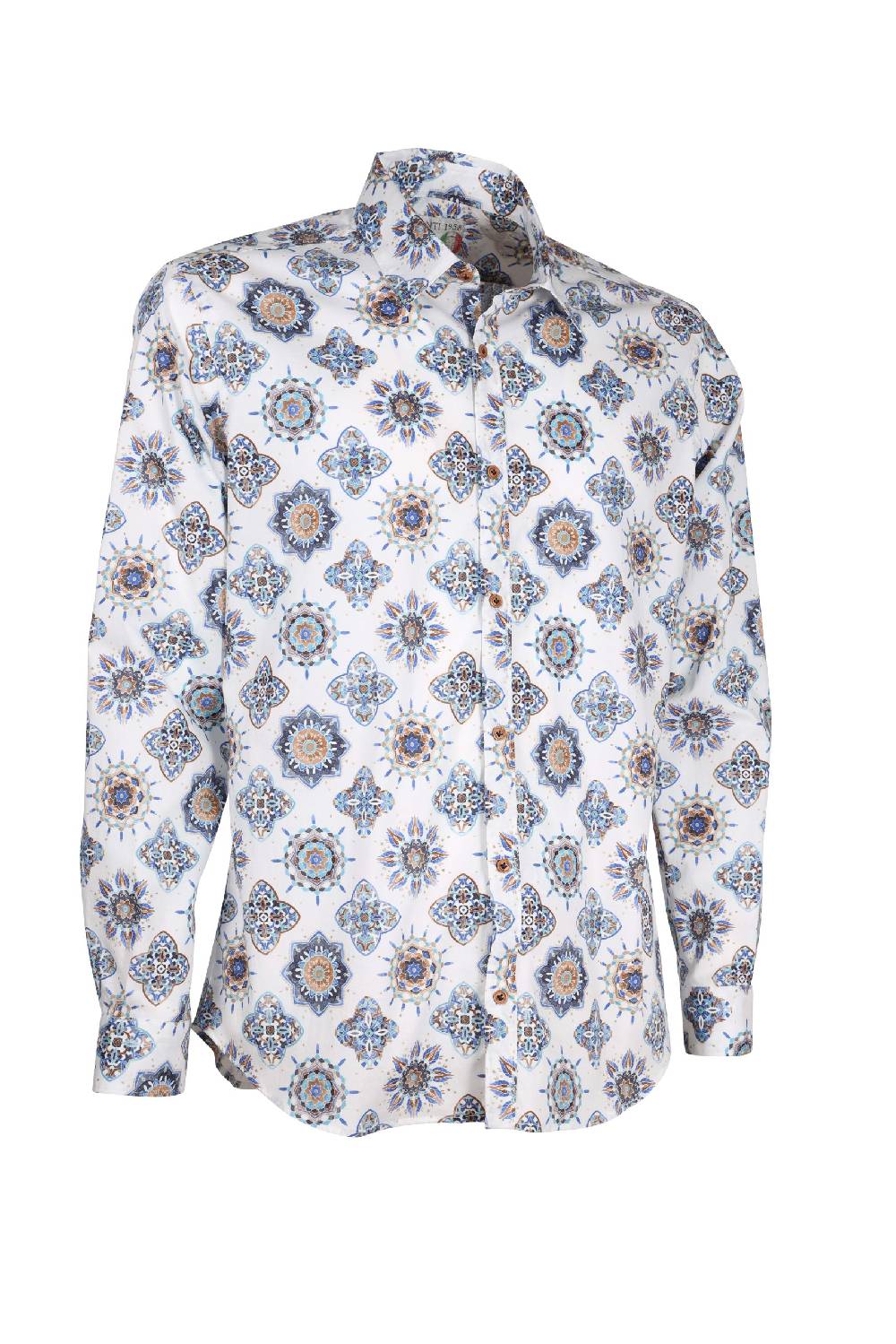 Poggianti Camicia uomo spring summer 24 CHIUSI-66F-136 Offerta San Valentino