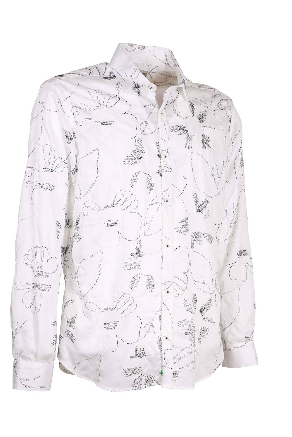 Poggianti Camicia uomo spring summer 24 PISA-73F-223 Smaltimento dello stoccaggio