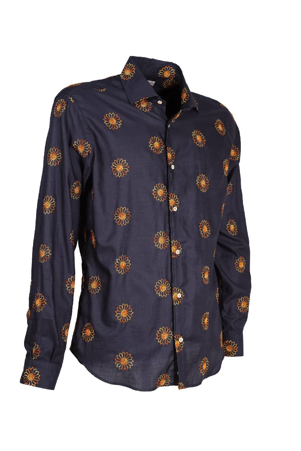 Poggianti Camicia uomo spring summer 24 FIRENZE-60F-221 Lightning offer