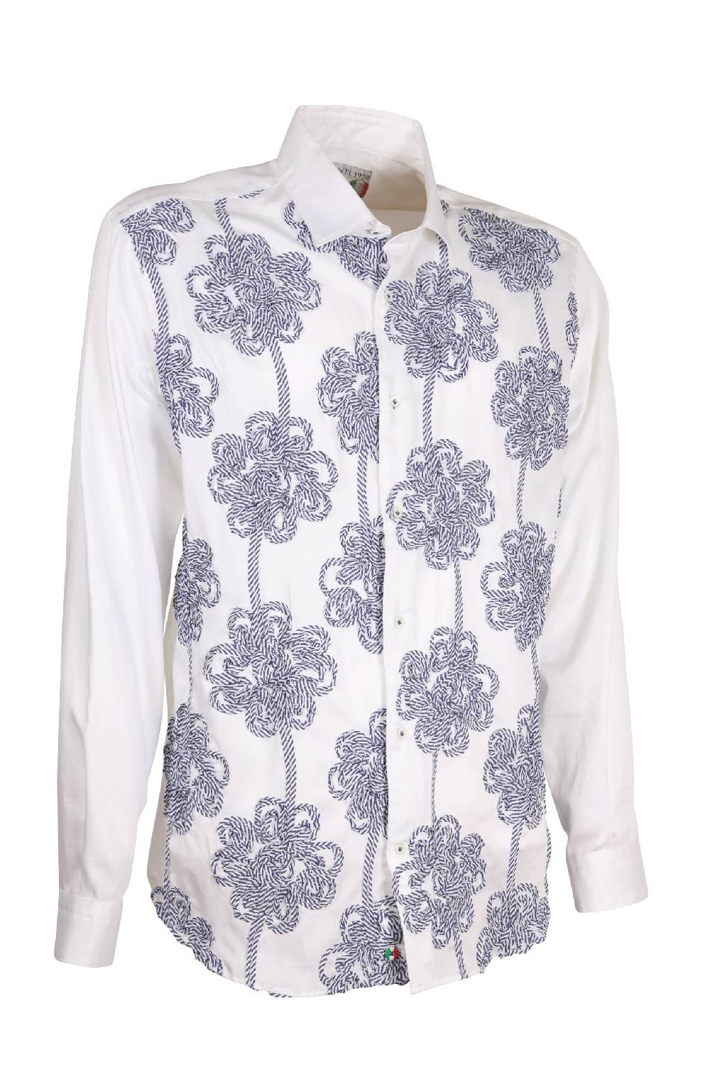 Poggianti Camicia uomo spring summer 24 FIRENZE-73-239 Comprane uno, ottenene uno gratis