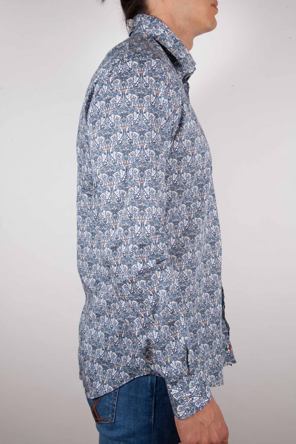 Poggianti Camicia Fantasia collo francese Offerta settimanale
