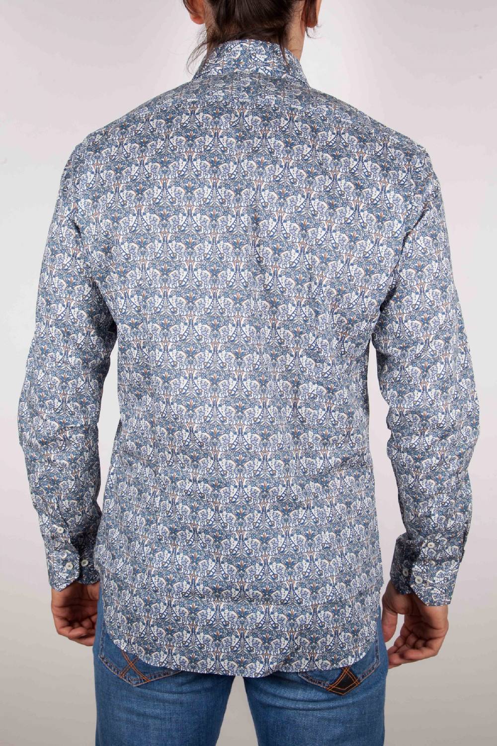 Poggianti Camicia Fantasia collo francese Offerta settimanale