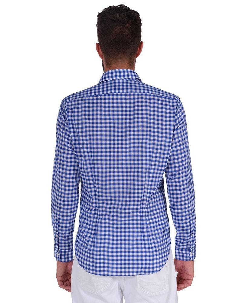 Poggianti Camicia quadri Collo Morbido Fino al 50% di sconto
