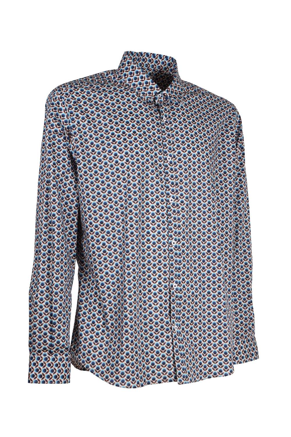Poggianti Camicia uomo spring summer 24 PISA-73F-110 Black Friday Prezzi