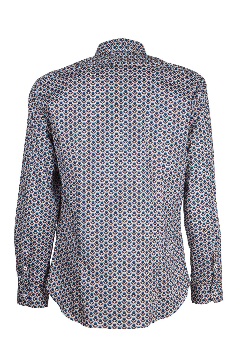 Poggianti Camicia uomo spring summer 24 PISA-73F-110 Black Friday Prezzi