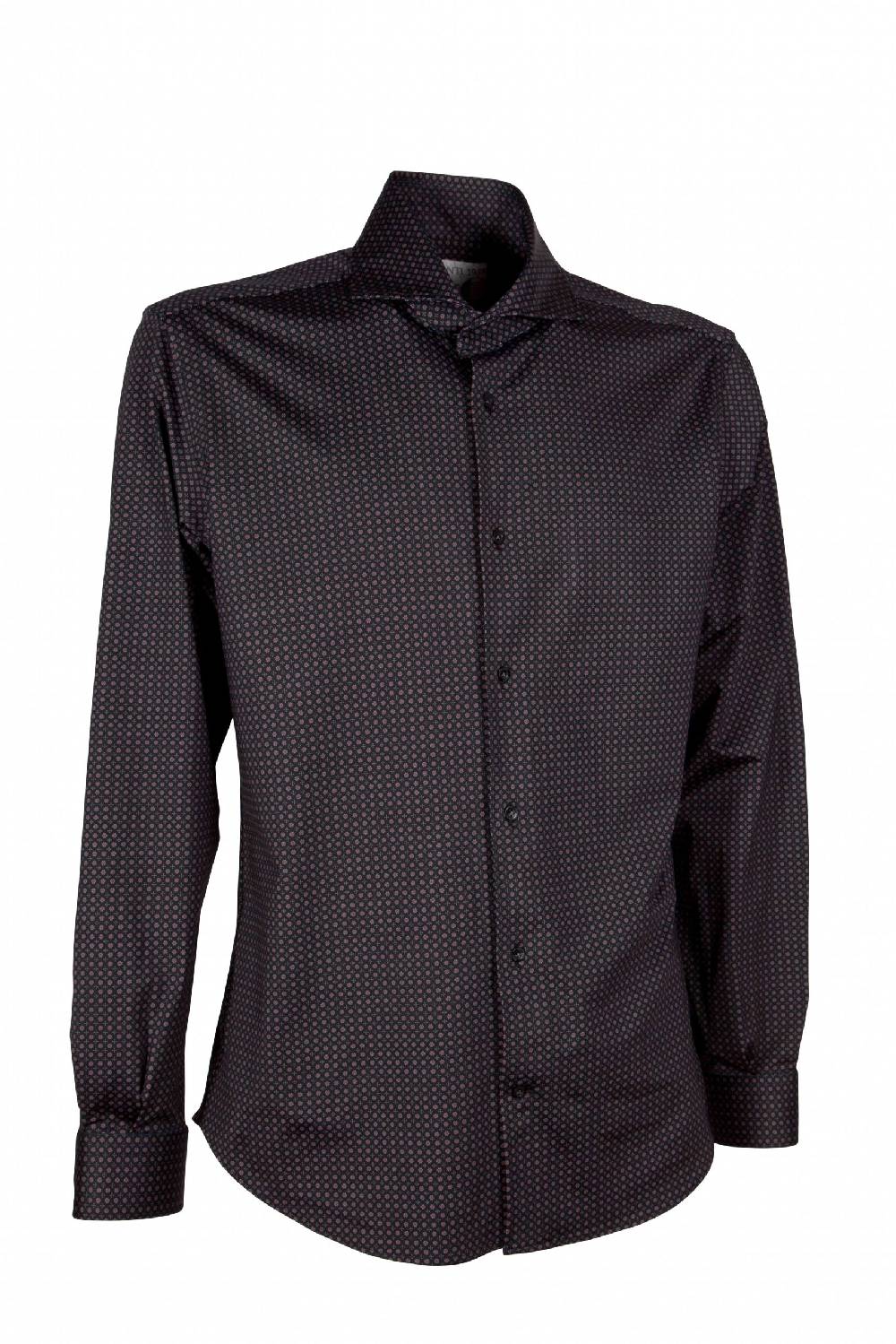 Poggianti Camicia uomo in tessuto tecnico con stampa piccola ACTIVE 31-187-03 2025