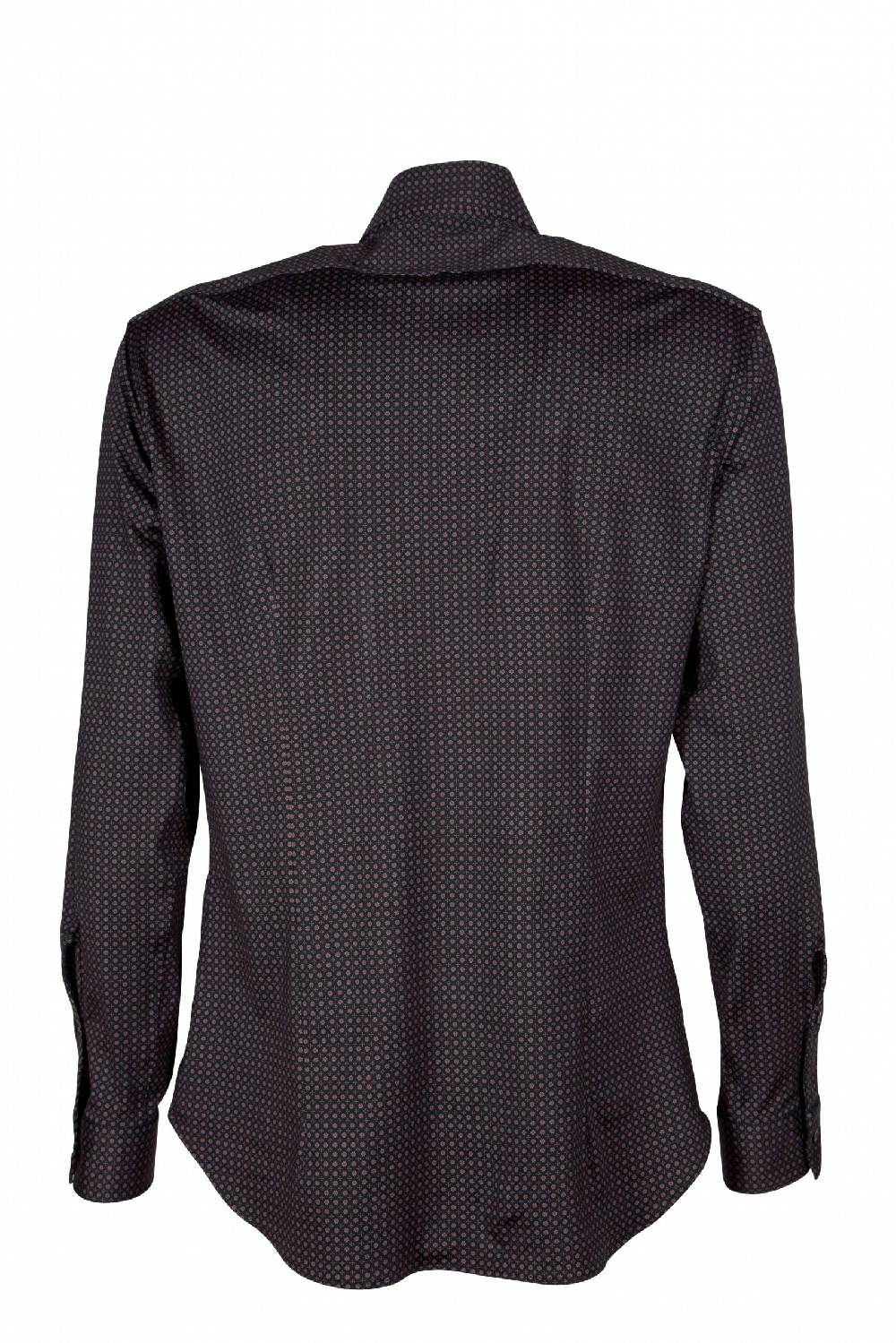 Poggianti Camicia uomo in tessuto tecnico con stampa piccola ACTIVE 31-187-03 2025