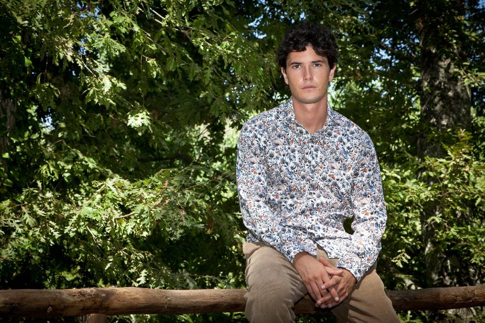 Poggianti Camicia uomo cotone con stampa floreale SIGNA-65-146-01 Negozi Online