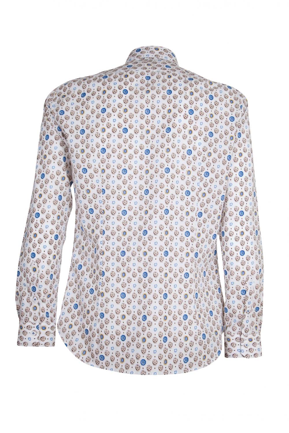 Poggianti Camicia Fantasia BUCINE-62M-712-02 I Più Venduti