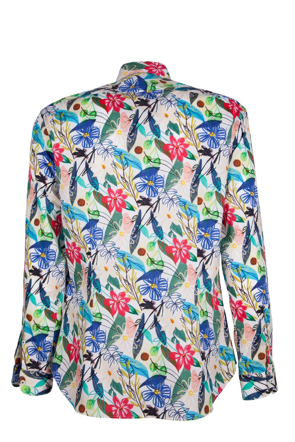 Poggianti Camicia Fantasia PISA-73F-740 In Saldo