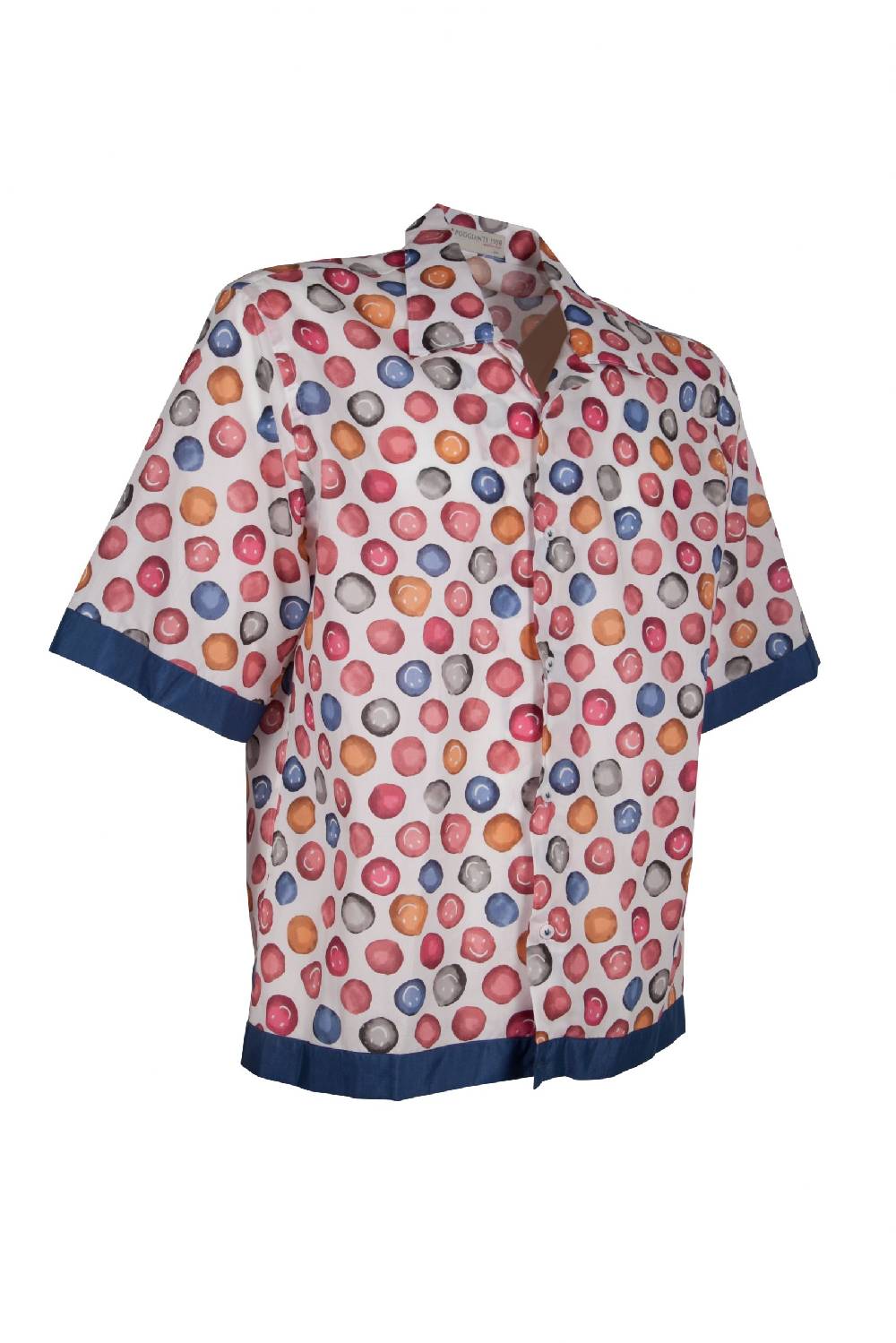 Poggianti Camicia Fantasia VICCHIO-58-719-01 Spedizione gratuita