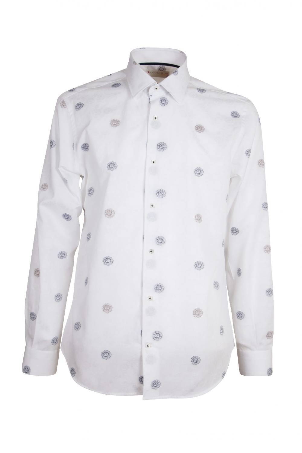Poggianti Camicia Fil Coupe’ BUTI-95-704-01 Sconto di tempo limitato