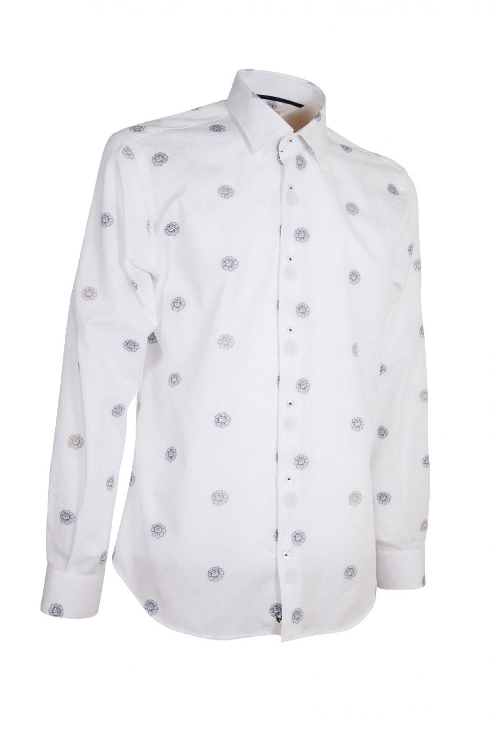 Poggianti Camicia Fil Coupe’ BUTI-95-704-01 Sconto di tempo limitato
