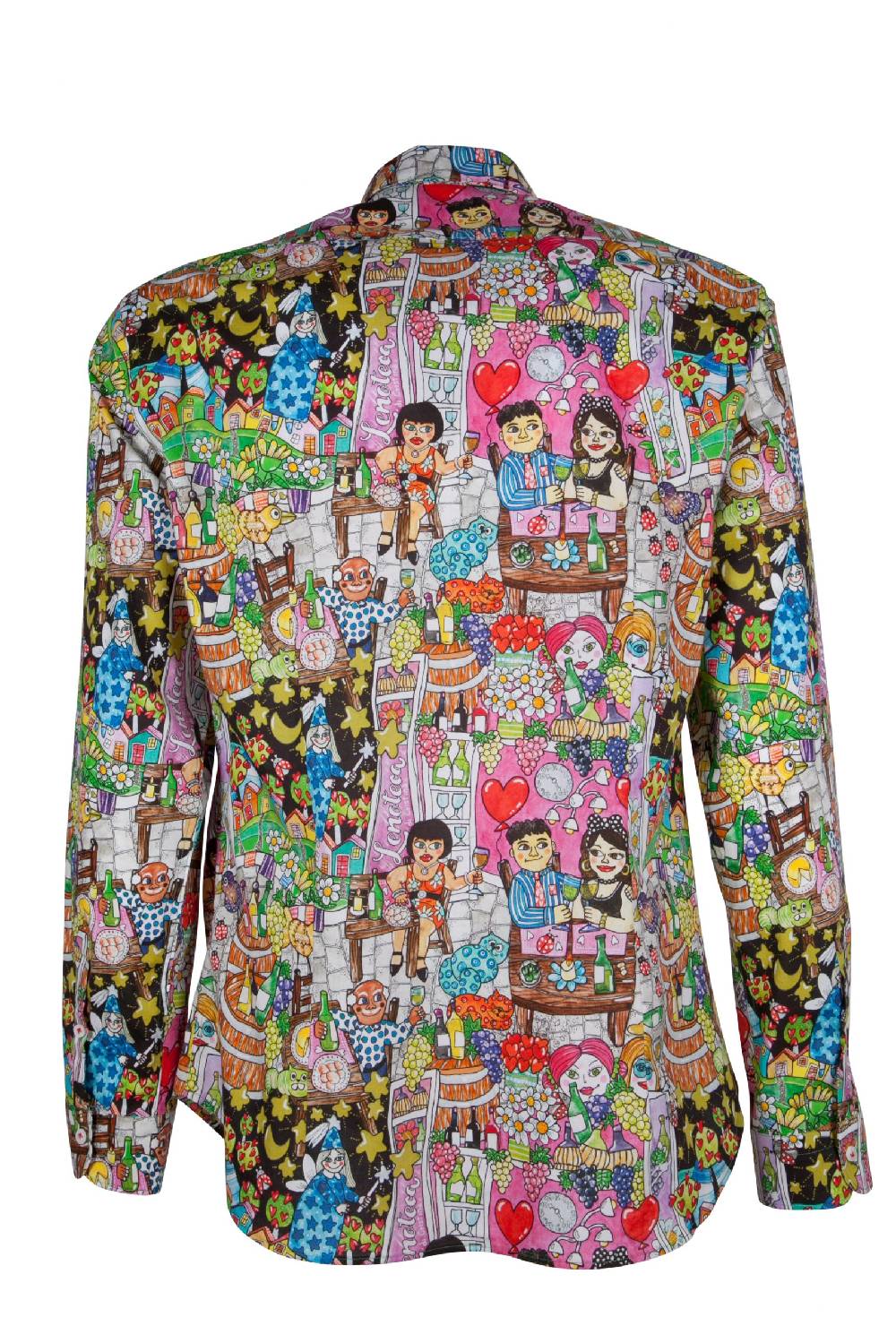 Poggianti Camicia Fantasia PISA-62F-773 Grande vendita