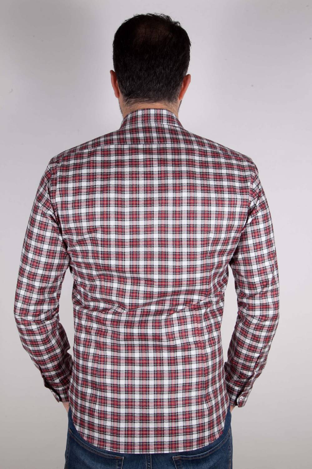 Poggianti Camicia a quadri con tasca ARDENZA-64-574-01 Offerta Pasqua