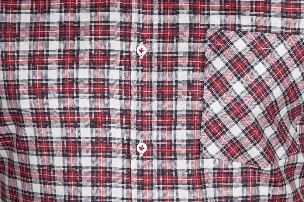 Poggianti Camicia a quadri con tasca ARDENZA-64-574-01 Offerta Pasqua