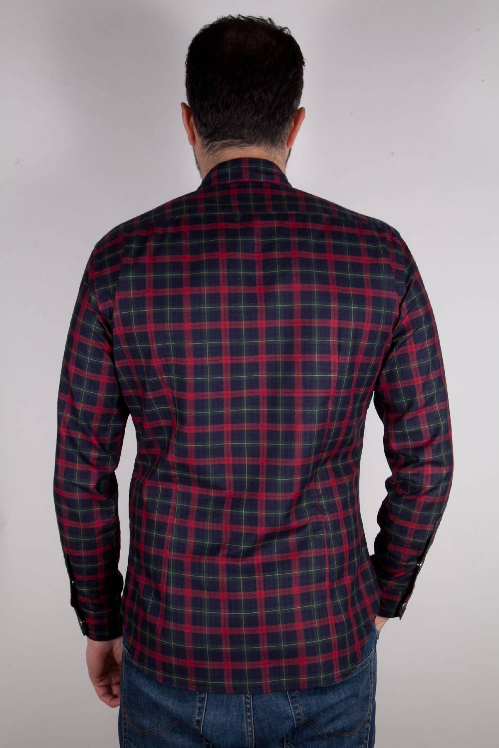 Poggianti Camicia a quadri con tasca ARDENZA-64-574-03 Offerta per la Festa della Mamma