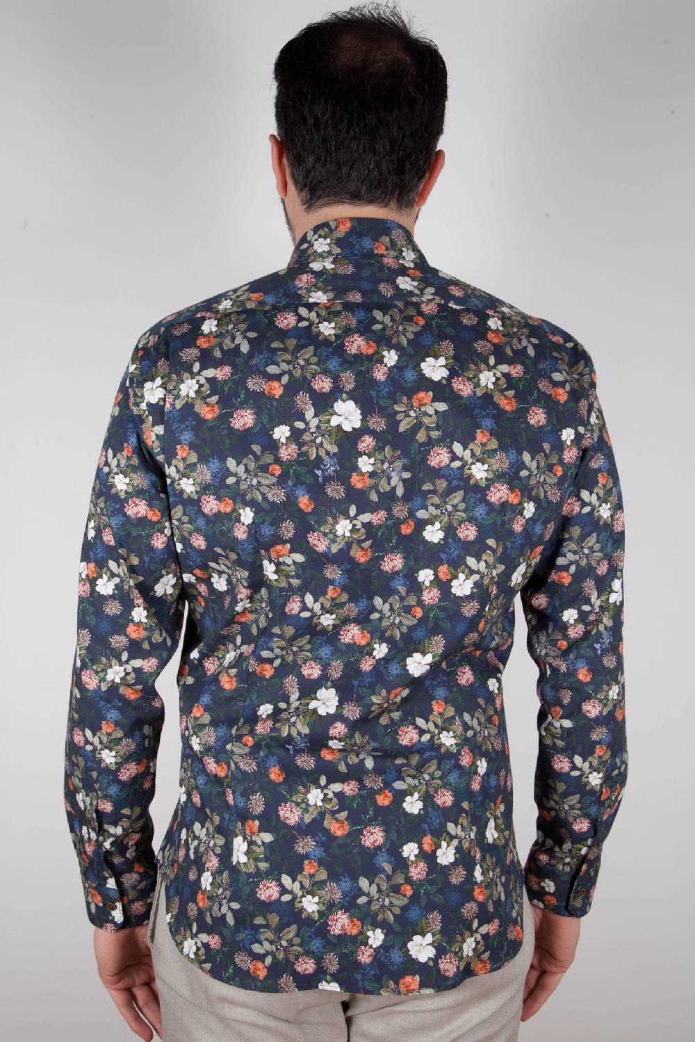 Poggianti Camicia con stampa ASCIANO-73-569-02 Offerta Anniversario