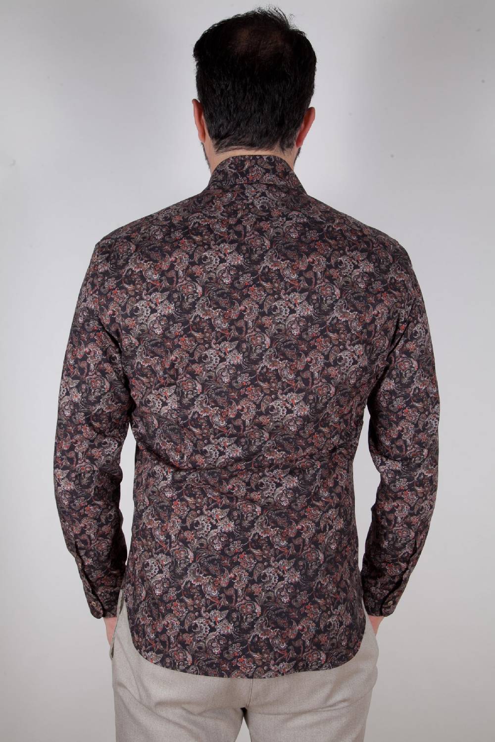 Poggianti Camicia con stampa PISA-31F-549-01 Offerta migliore