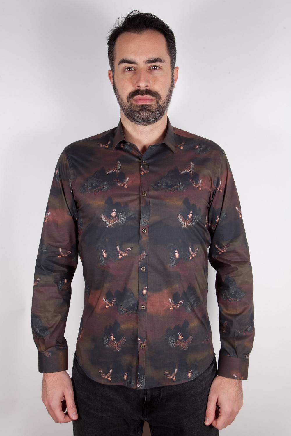 Poggianti Camicia con stampa PISA-73-548-01 Latest fashion