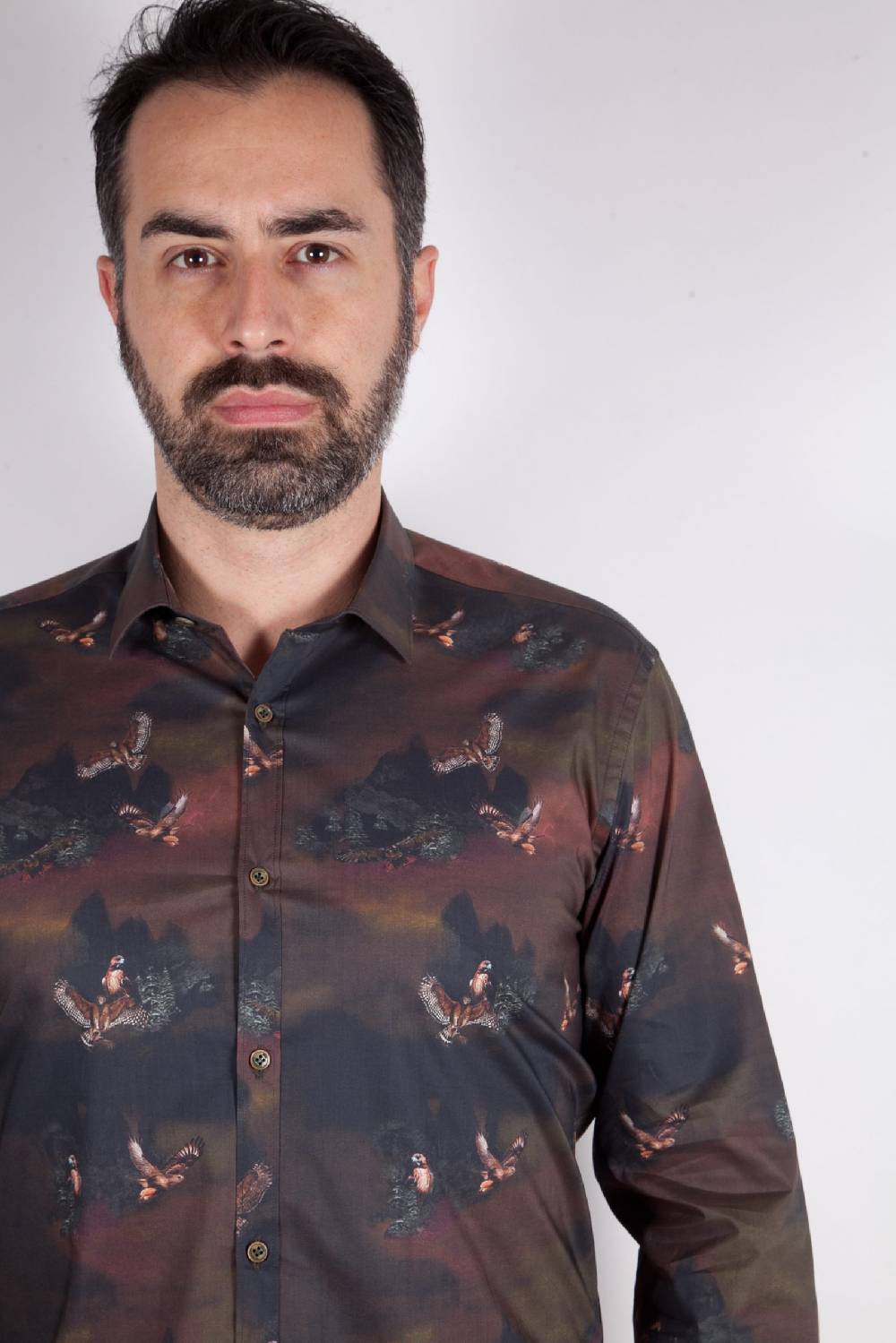 Poggianti Camicia con stampa PISA-73-548-01 Latest fashion