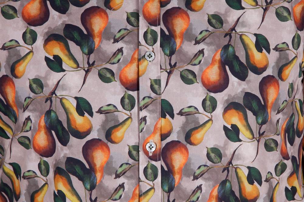 Poggianti Camicia con stampa frutta PISA-66F-536-01 Online Outlet