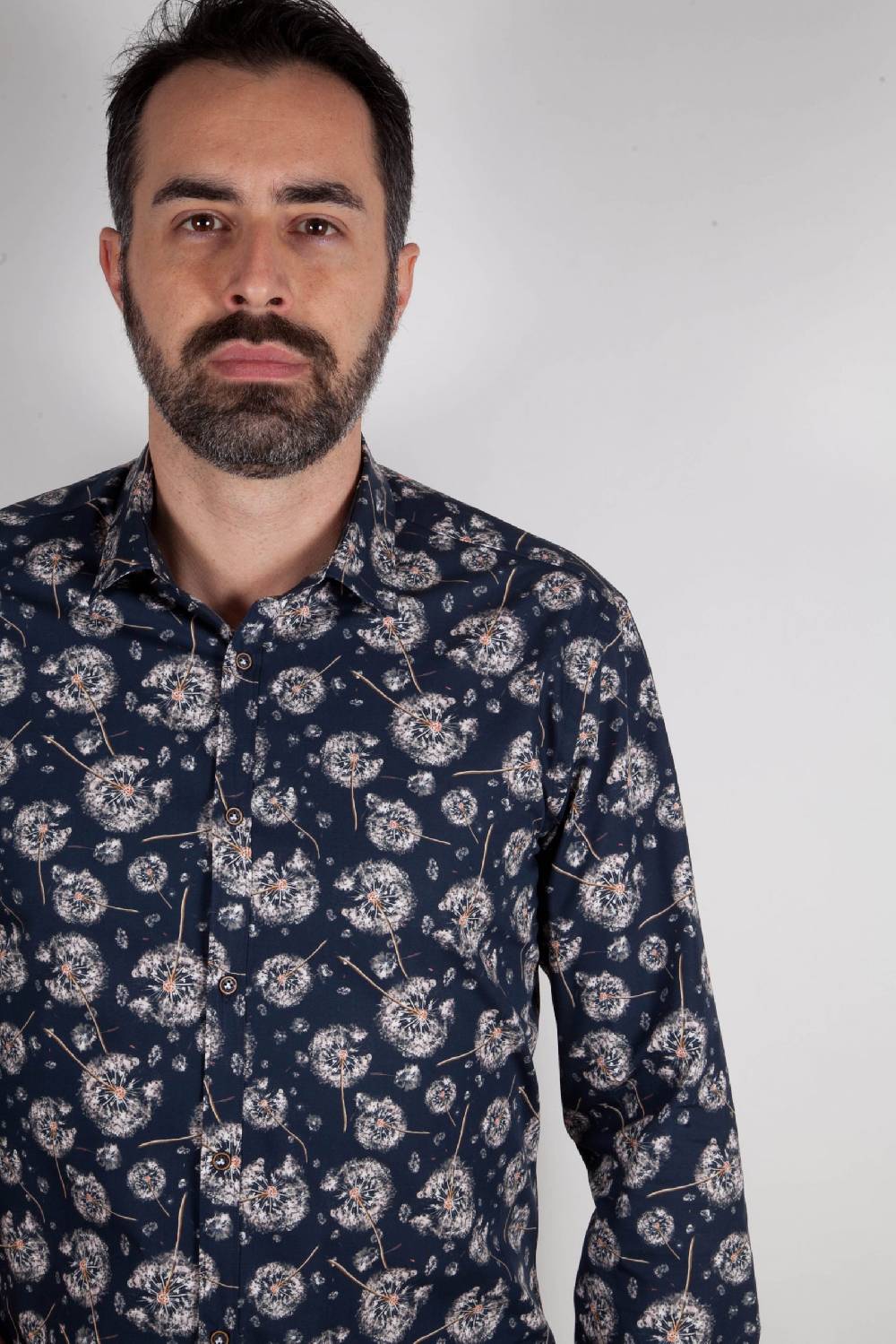 Poggianti Camicia con stampa PISA-73-532-01 Offerte esclusive