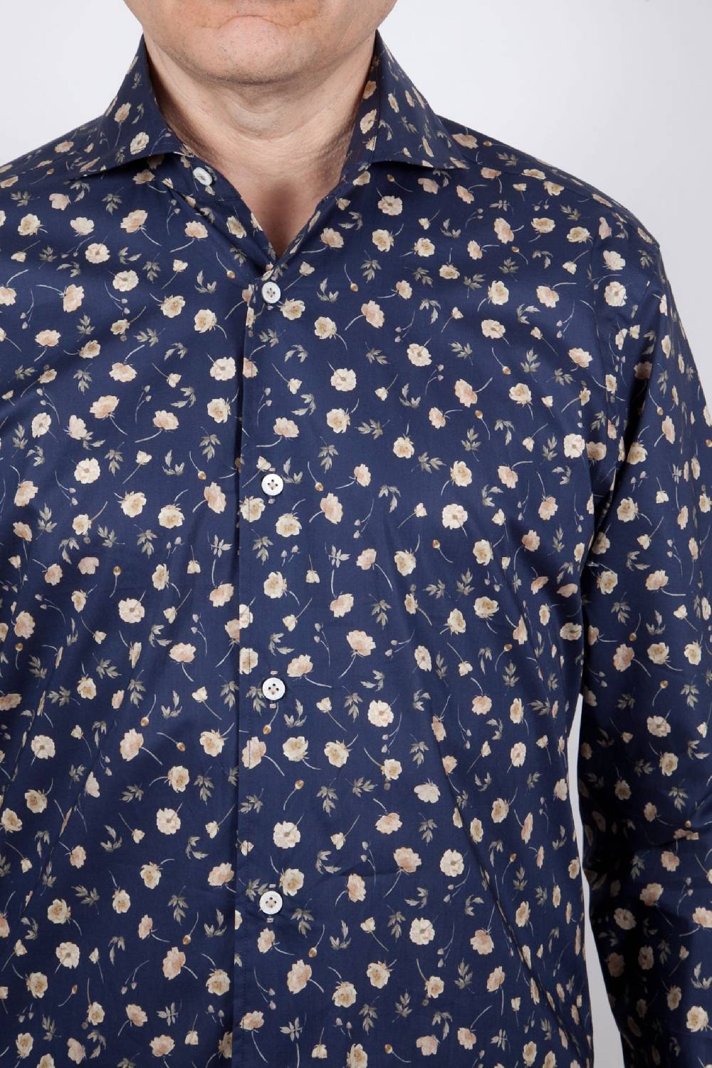 Poggianti Camicia con stampa FIRENZE-31F-521-03 Offerte stagionali