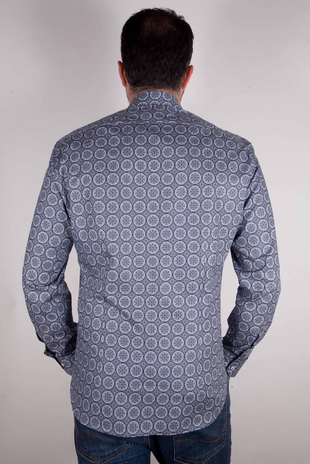 Poggianti Camicia con stampa AREZZO-65-514-01 Comprane uno, ottenene uno gratis