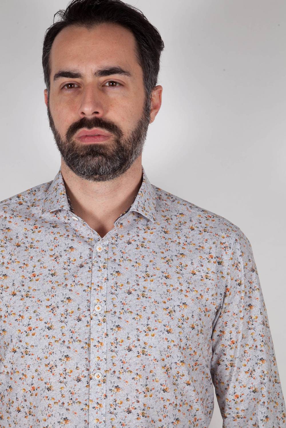 Poggianti Camicia con stampa PRACCHIA-62M-513-03 Offerte giornaliere