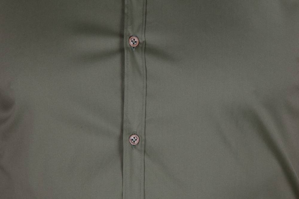 Poggianti Camicia Stretch Collo francese tinta unita PRACCHIA-62M-500-03 Enormi risparmi