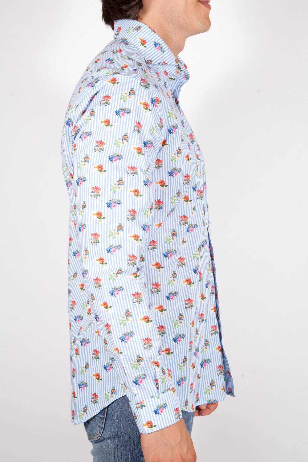 Poggianti Camicia Fantasia Collo francese 329-02 Offerta settimanale