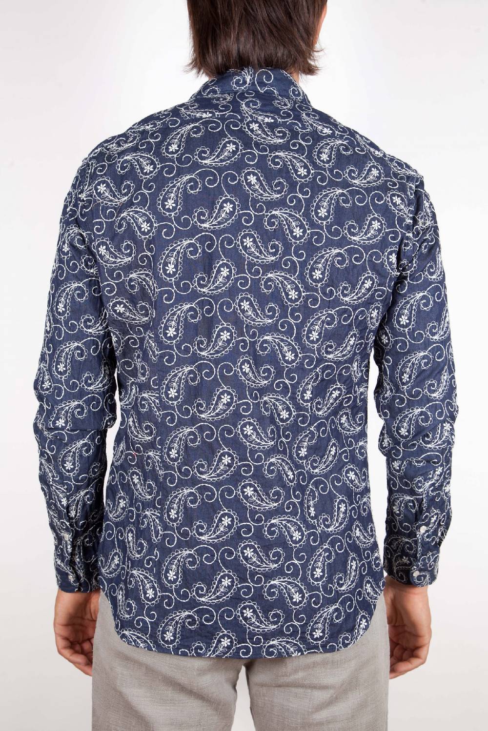 Poggianti Camicia Denim con Ricami 421-01 ACQUISTA ORA