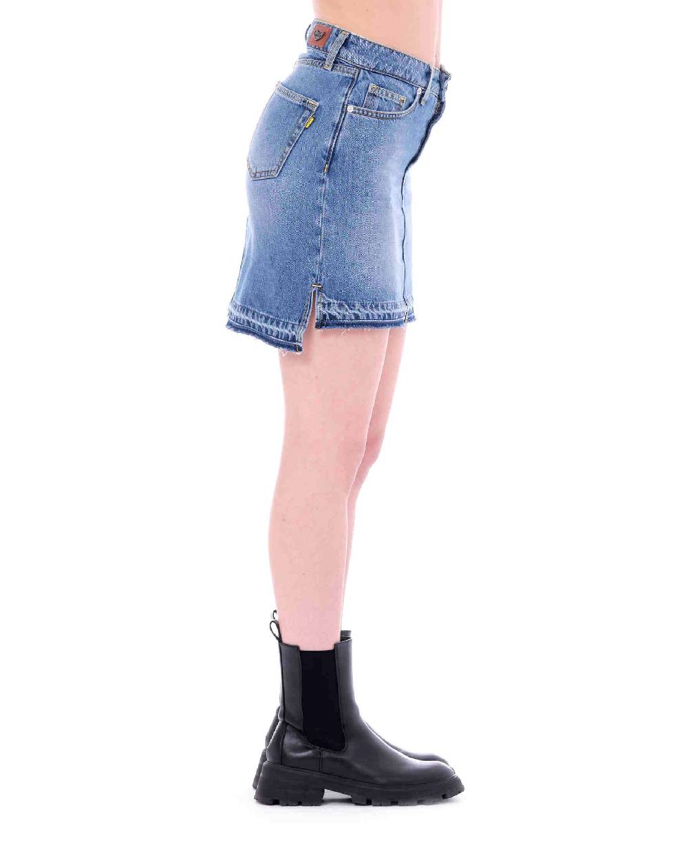 Pop84 Gonna jeans vita alta Negozio