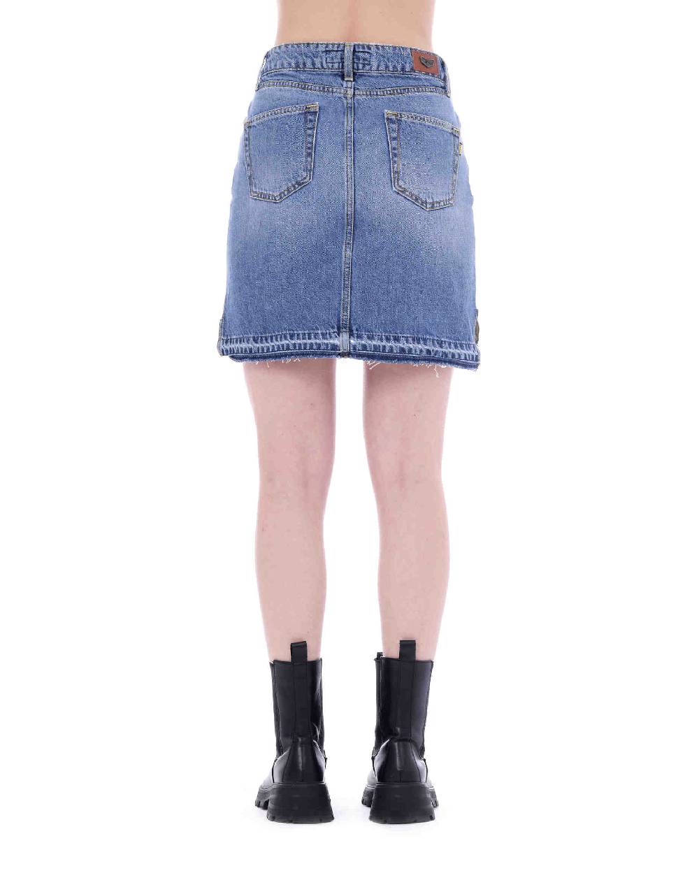 Pop84 Gonna jeans vita alta Negozio