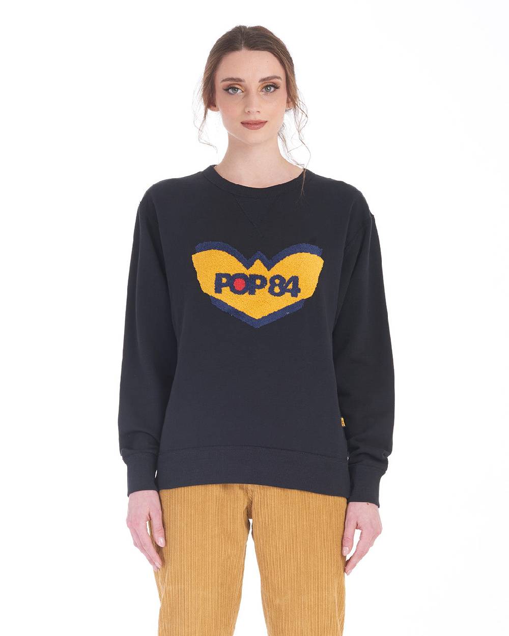 Pop84 Felpa Icon Logo POP84 In Saldo