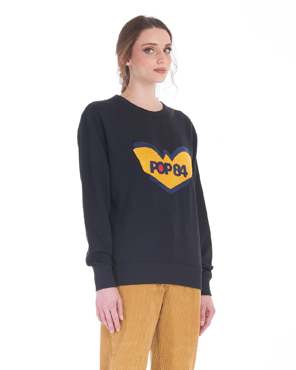Pop84 Felpa Icon Logo POP84 In Saldo