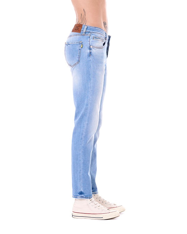 Pop84 Jeans 5 tasche modello Torino lavaggio chiaro Promozione