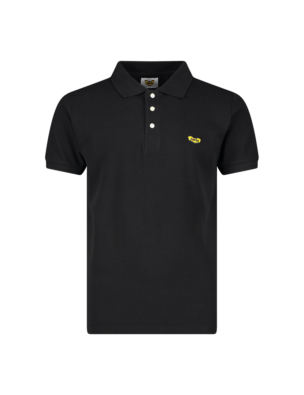 Pop84 Polo basica con logo POP84 ricamato Negozi Online