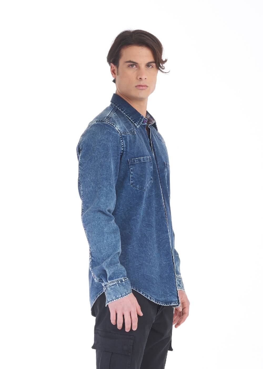 Pop84 Camicia jeans POP84 Affare Del Giorno