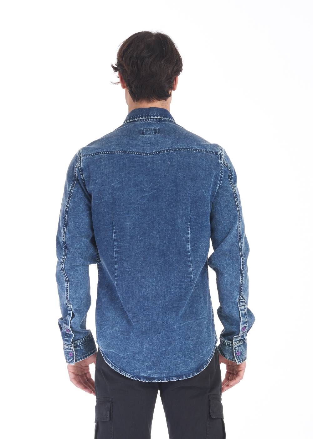 Pop84 Camicia jeans POP84 Affare Del Giorno