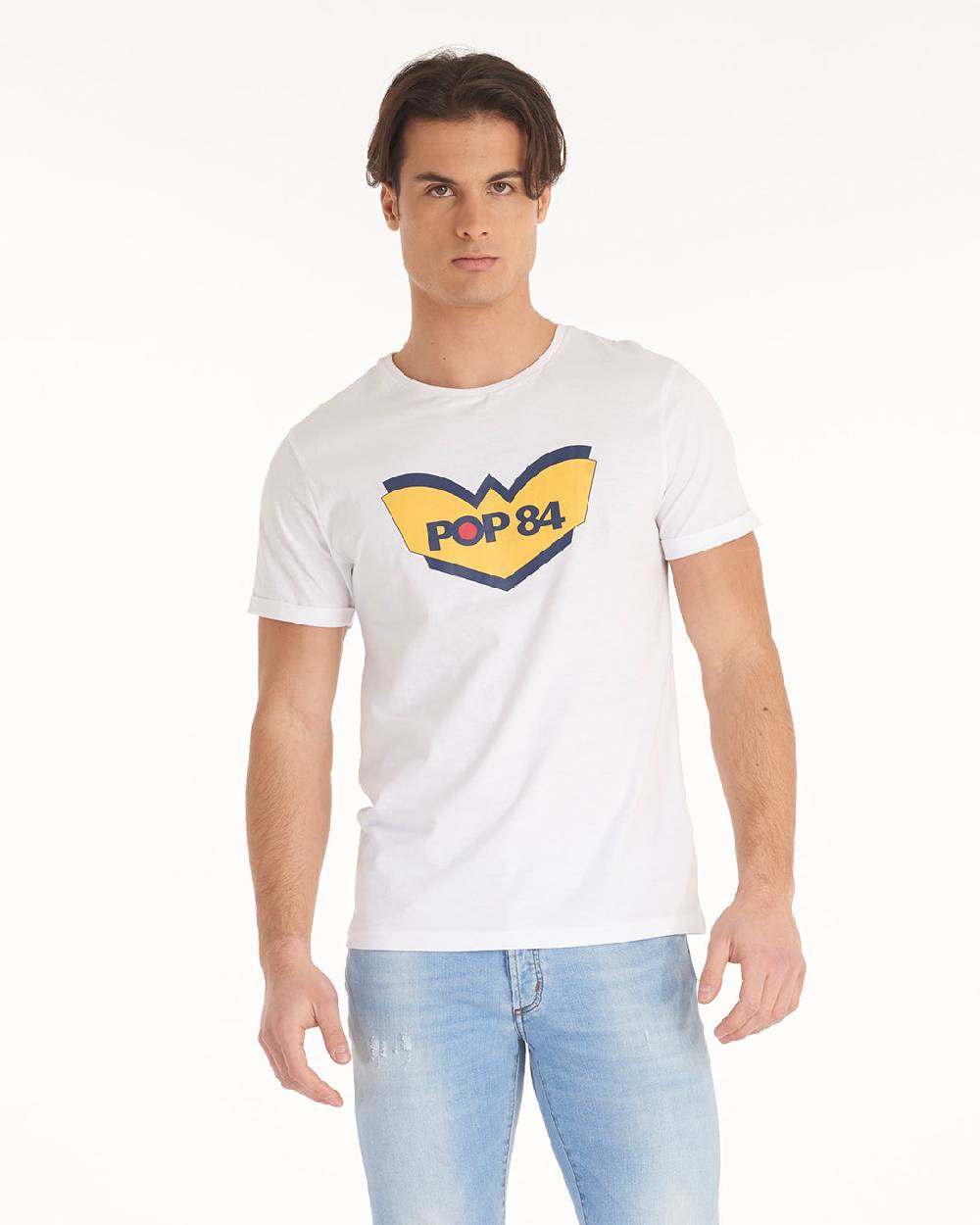 Pop84 T-shirt Icon Logo POP84 Sconto