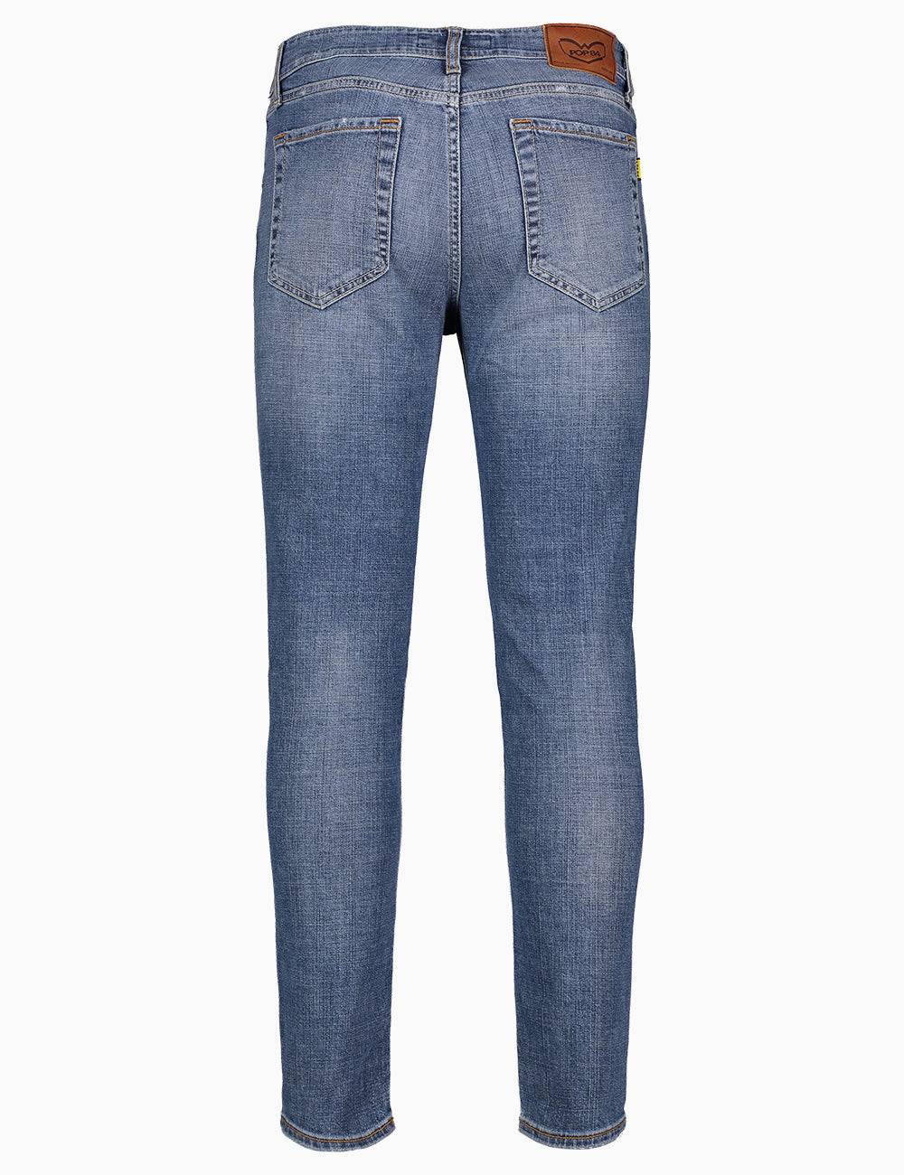 Pop84 Jeans 5 tasche slim fit modello Capri Offerta