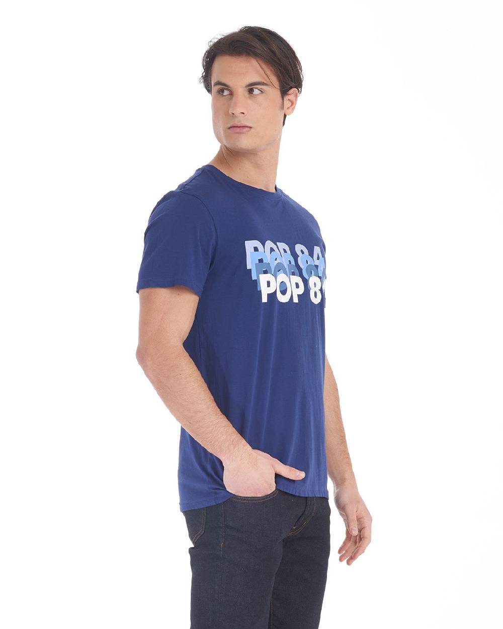 Pop84 T-shirt Scritta POP84 Online