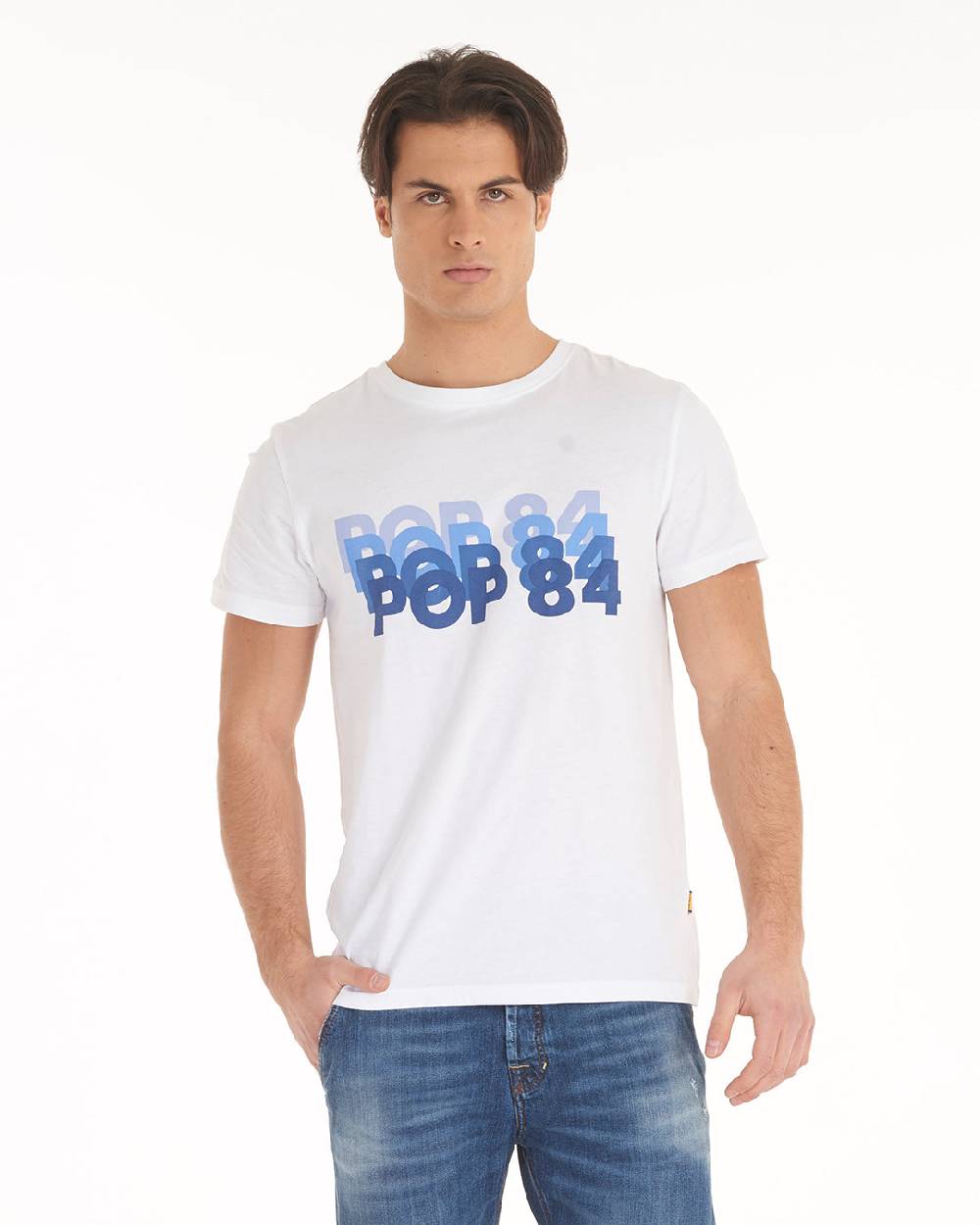 Pop84 T-shirt Scritta POP84 Online