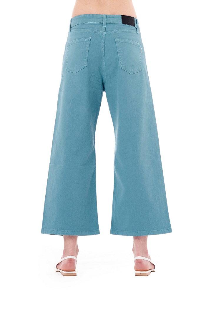 Pop84 Pantalone in bull denim over fit Consegna Veloce